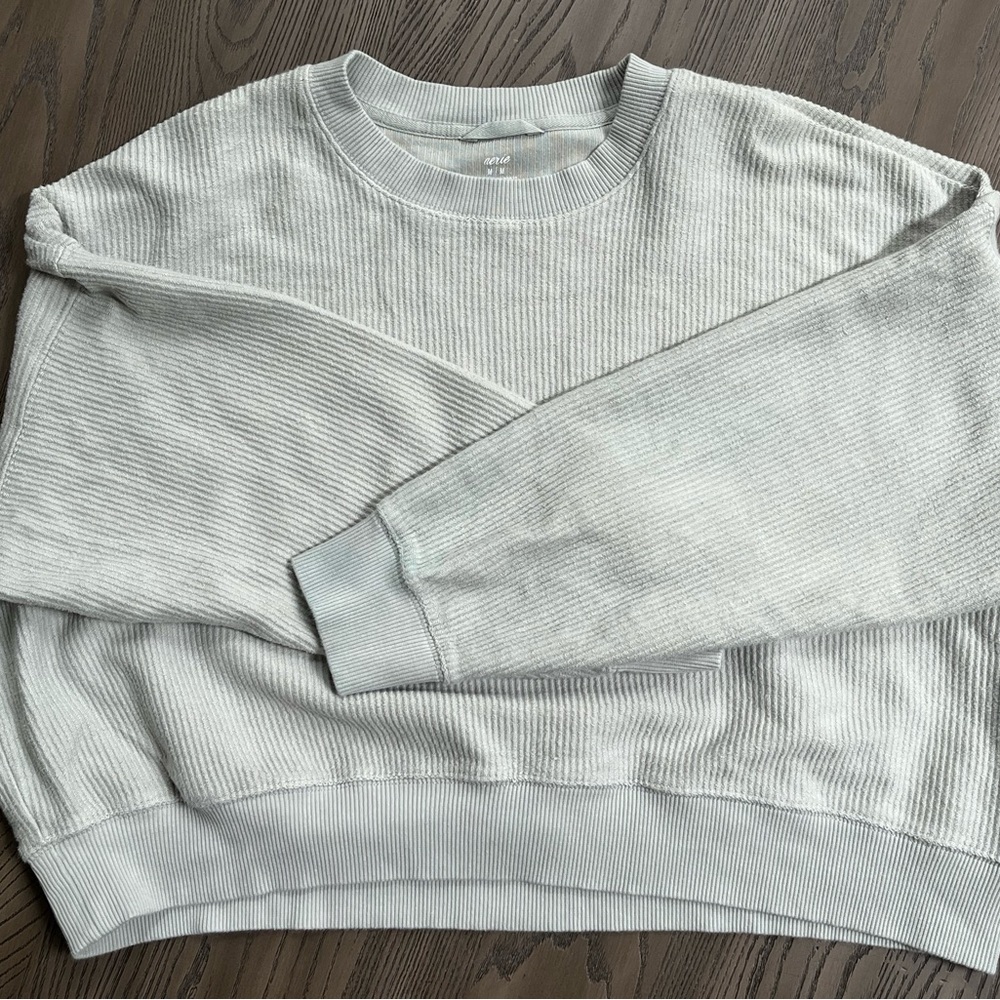 Aerie corded crewneck